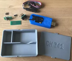 box for CH 341 enclosure and accessories