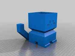 Calibration Cat as a desk box