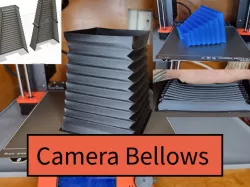 Camera Bellows - TPU Vase Mode - angles < 45 degrees