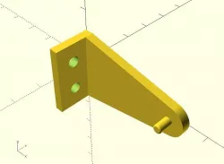 Customizable Blind Hold Down Bracket / Retainer
