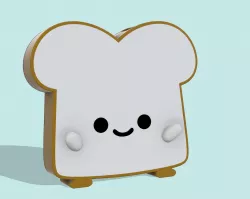 Cute Butter Knife Storage Bread