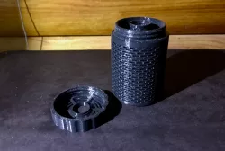 Desiccant Canister, Updated Threads, Horizontal Slotted, Full Core