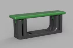 Desk cable holder 