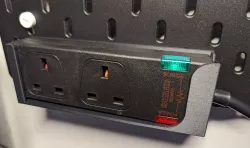 Double Socket Plug Extension holder for Ikea SKÅDIS