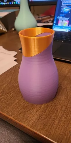 Dual Color Vase