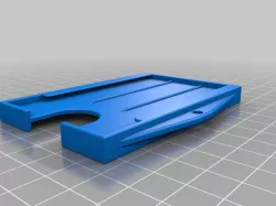 Dual-sided badge holder