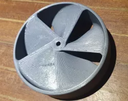 Ducted propeller for power drill