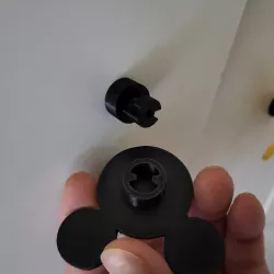 Editable cabinet knob ~ Bouton de meuble modifiable