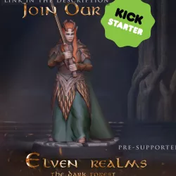 Elven Lady with sword