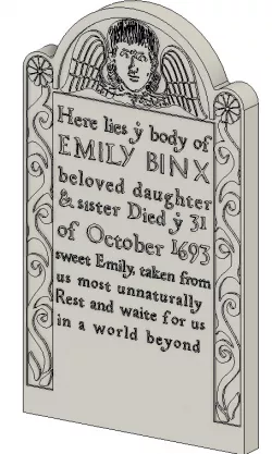 Emily Binx Tombstone (Hocus Pocus)