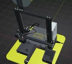 Ender 3 in Blender 3
