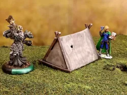 Fantasy viking tent 28mm