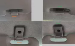 Fiat Panda Sun Visor hook 2008