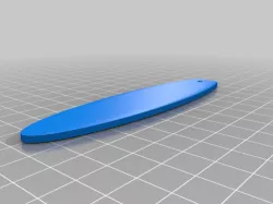 Finger Surfboard