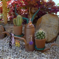 Flower pot tree