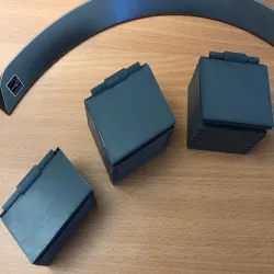 foldable, hinged box - customizable