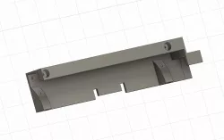 Front Right Bottom Magnetic Cable Duct for PrusaBox by Printer box