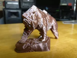 Glitched grizzly