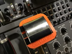 Global 5500/6500 Flaps Warning