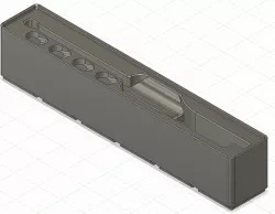 Gridfinity 6 inch caliper 1x6 w/ battery design