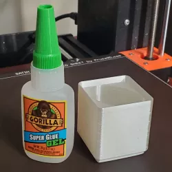Gridfinity Gorilla Super Glue Holder