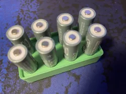 Gridfinity Ikea Ladda AA Battery Holder