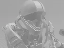Halo Spartan Full Size Helmet and Armour "Buck"