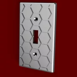 Hexagon Light Switch Cover