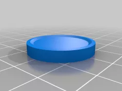 Hollow Medium size creature base and carry plate