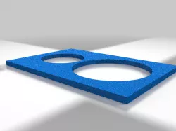 Horizontal hole expansion tester