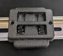 Horizontal SSR DIN Rail Mount