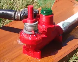 Hydraulic Ram Water Pump - WORKING