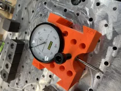 Lathe Compound taper angle setting tool