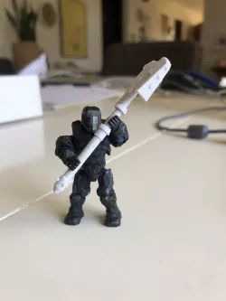 Lego Compatible Halo Gravity Hammer