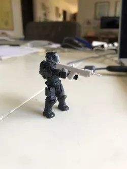 Lego Compatible Halo Infinite VK78 Commando Rifle