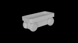 Lego Toy Train for Wood Tracks