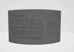 Lithophane logo Prusa