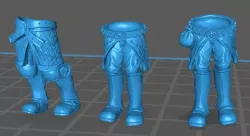 LKM Mercia Spearmen Legs-Standing/Defensive