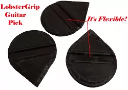 LobsterGrip Pick - The SemiFlexible Nonslip Guitar Pick