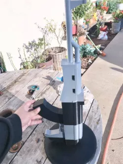 Low Poly AK47 Lamp
