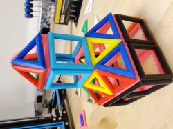 Magnetic Tile Construction Set
