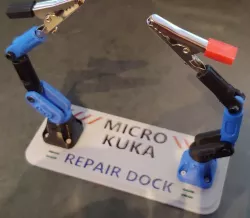 MICRO PCB SUPPORT KUKA ARM - Dual - Remix