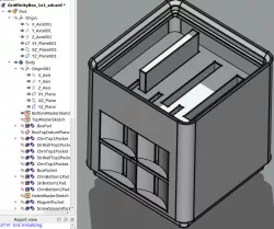 (micro)SDCard gridfinity holder, stackable, with FreeCAD (RT) file