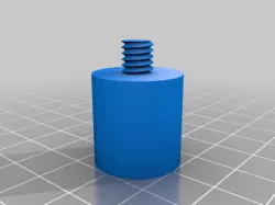 Microphone Stand to Camera Mount Adapter (1/4 and Whitworth)