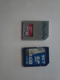 MicroSD card holder