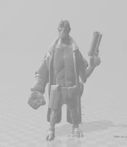 Mignola style Hellboy