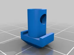 Minimalistic cable tie holder for CNC 3018 PRO