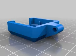 Modular system mount for pi camera v2 with fisheye lens IMX219