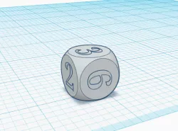 Numbered Dice