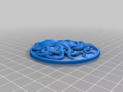 Octopus Pirate Medallion